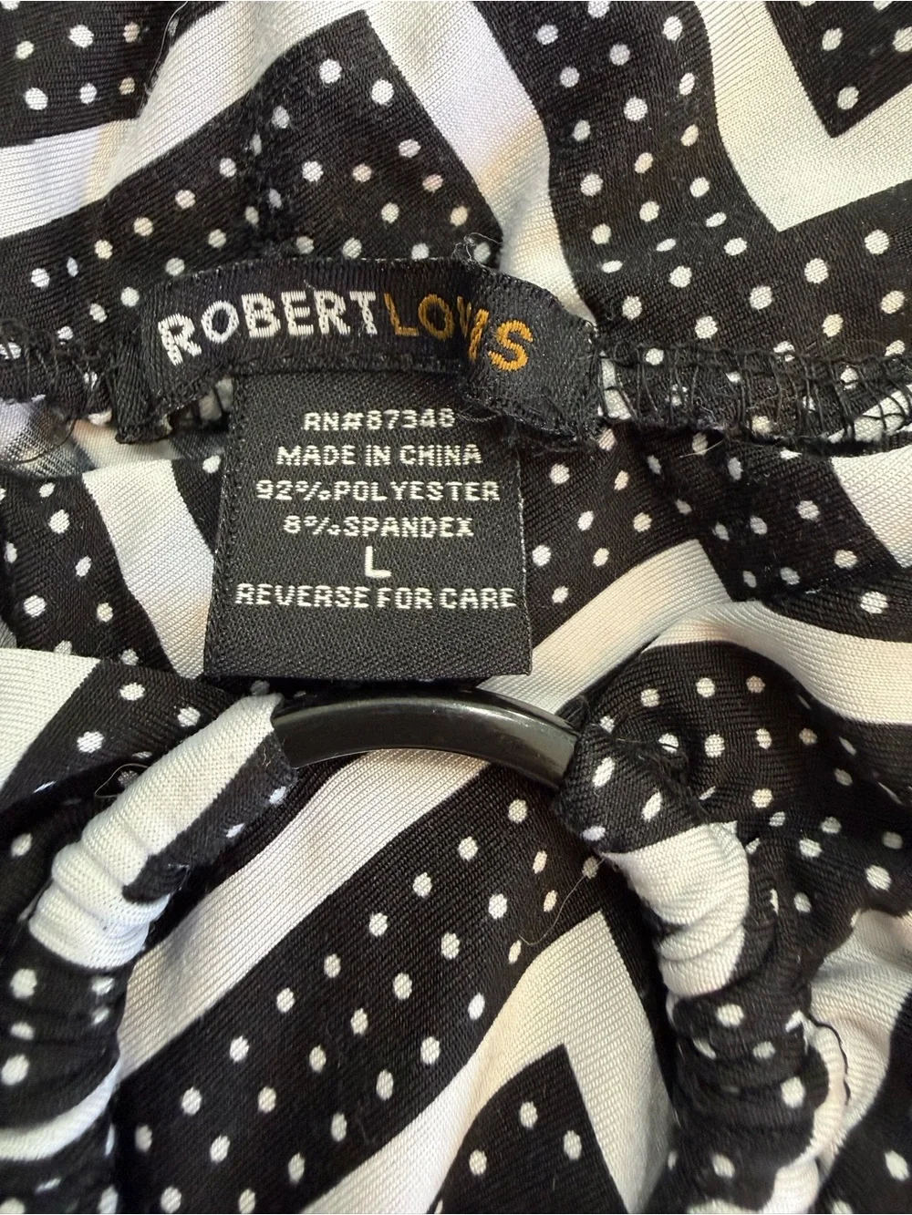 Robert Louis Chevron Print Maxi Skirt Size L